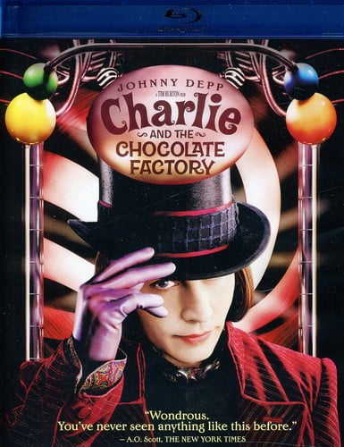 CHARLIE & THE CHOCOLATE FACTORY (BLU-RAY)