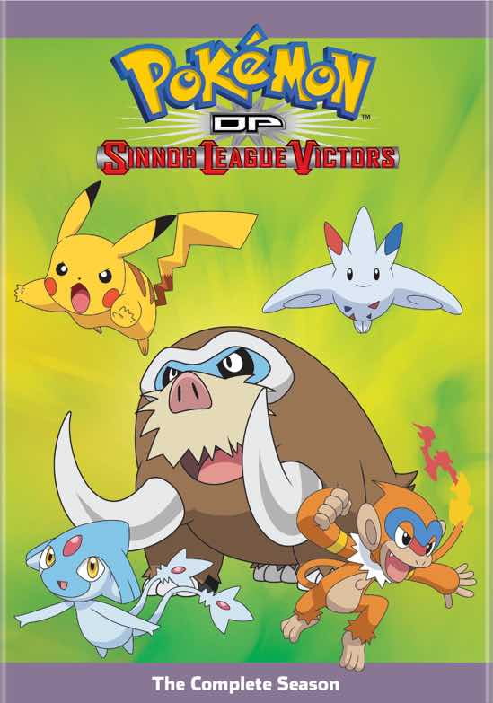 Pokemon The Series: Diamond and Pearl Sinnoh League Victors Complete Season (DVD)