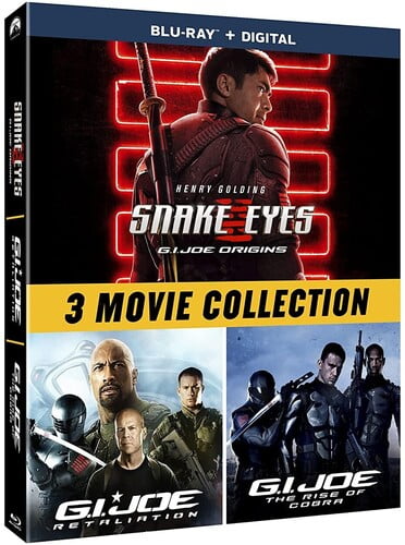 Snake Eyes: G.I. Joe Origins Blu-ray 3-Movie Collection