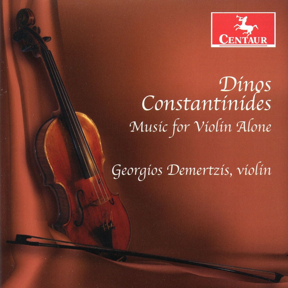 Constantinides: Music for Violin Alone cover
