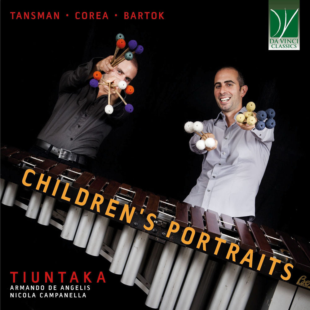 Tansman, Corea, Bartok: Children's Portraits cover