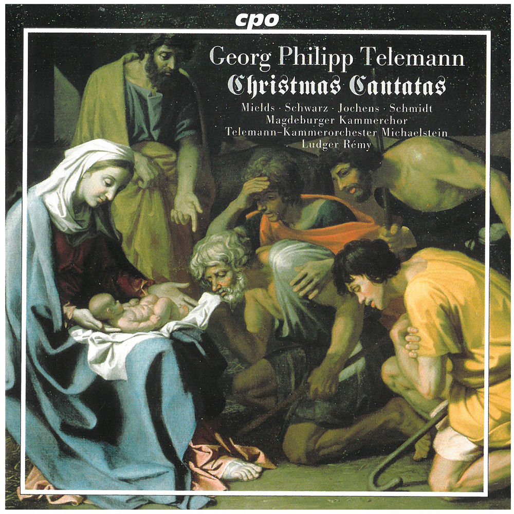 Telemann: Christmas Cantatas cover