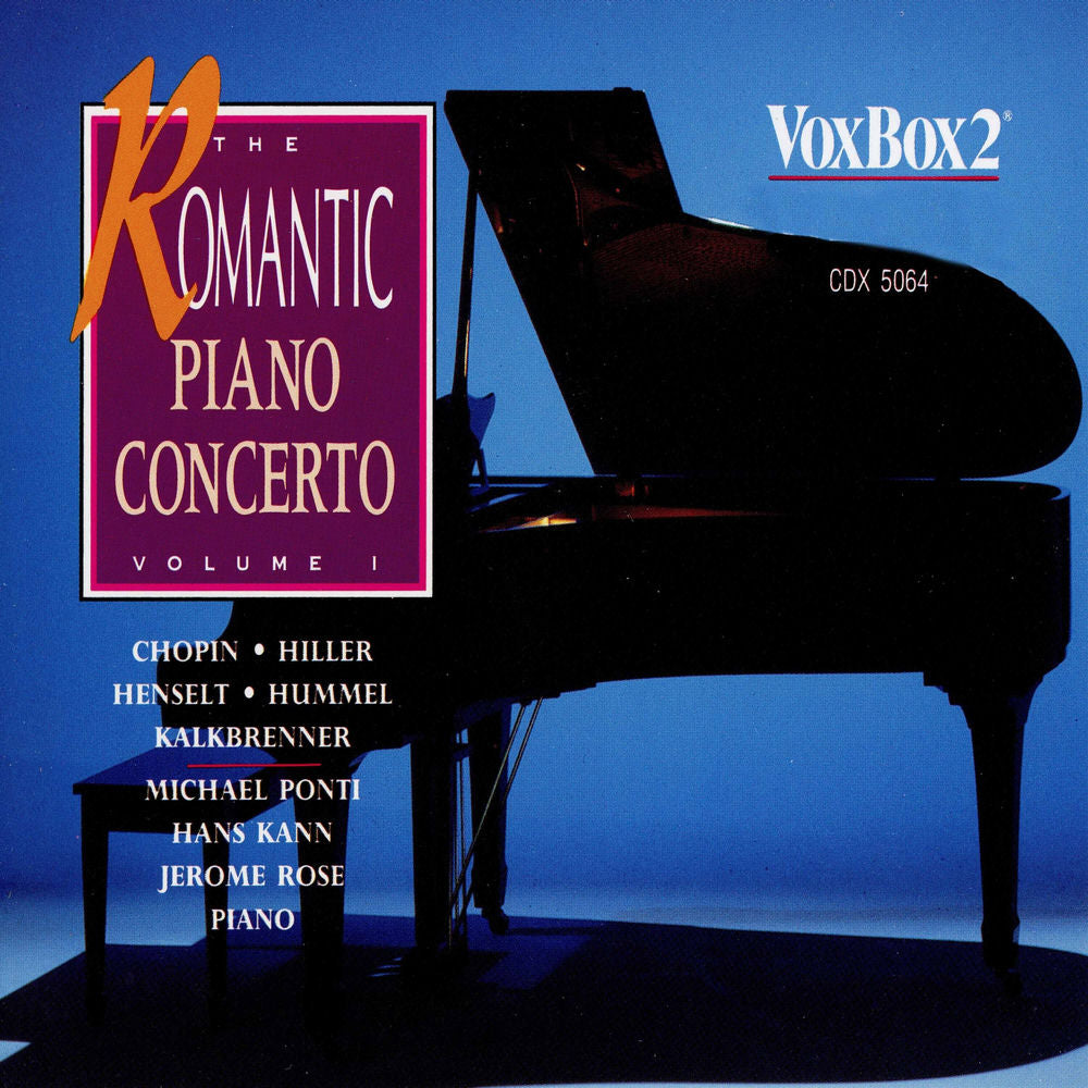 Romantic Piano Concerti V4 cover