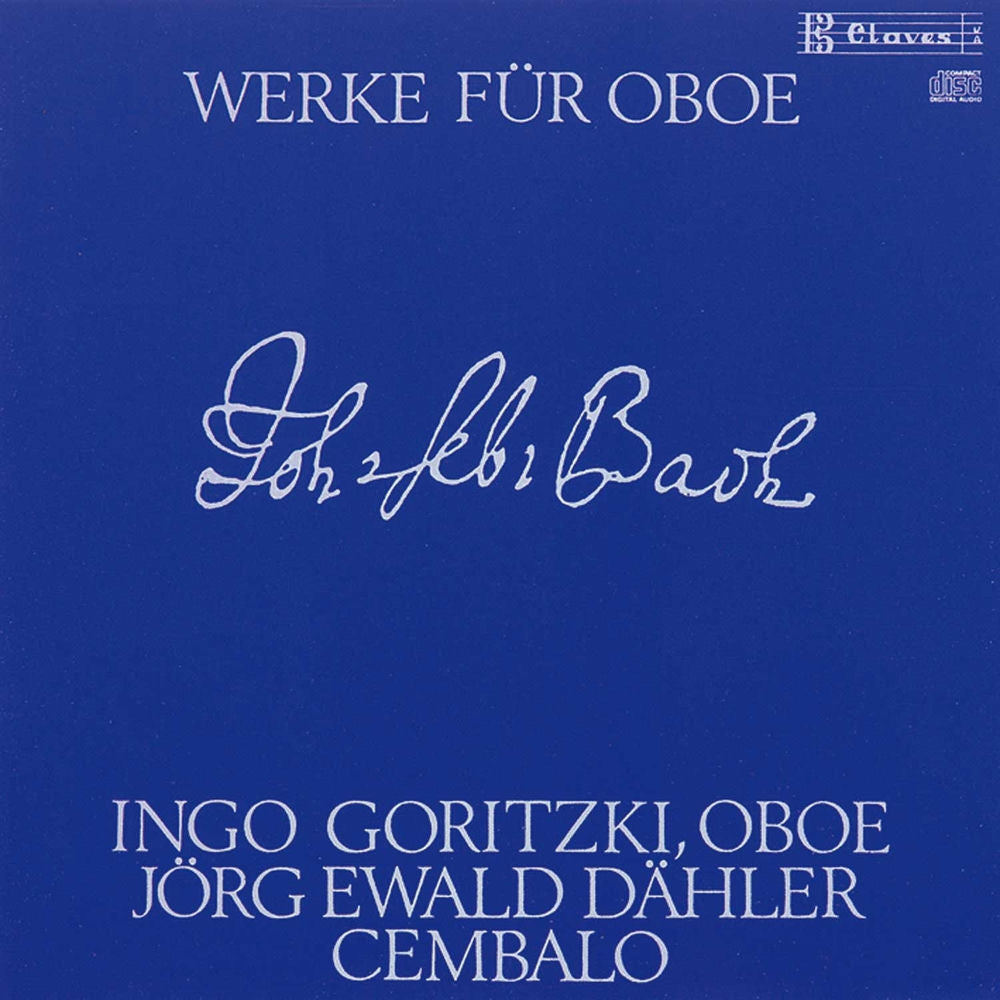 J S Bach - Works for Harpsichord cover
