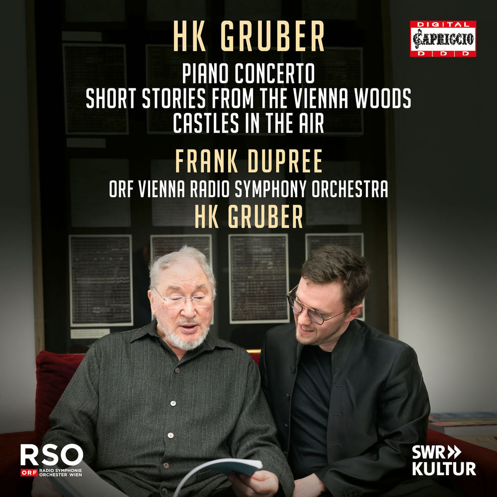 HK Gruber: Short Stories from the Vienna Woods; Piano Concerto cover