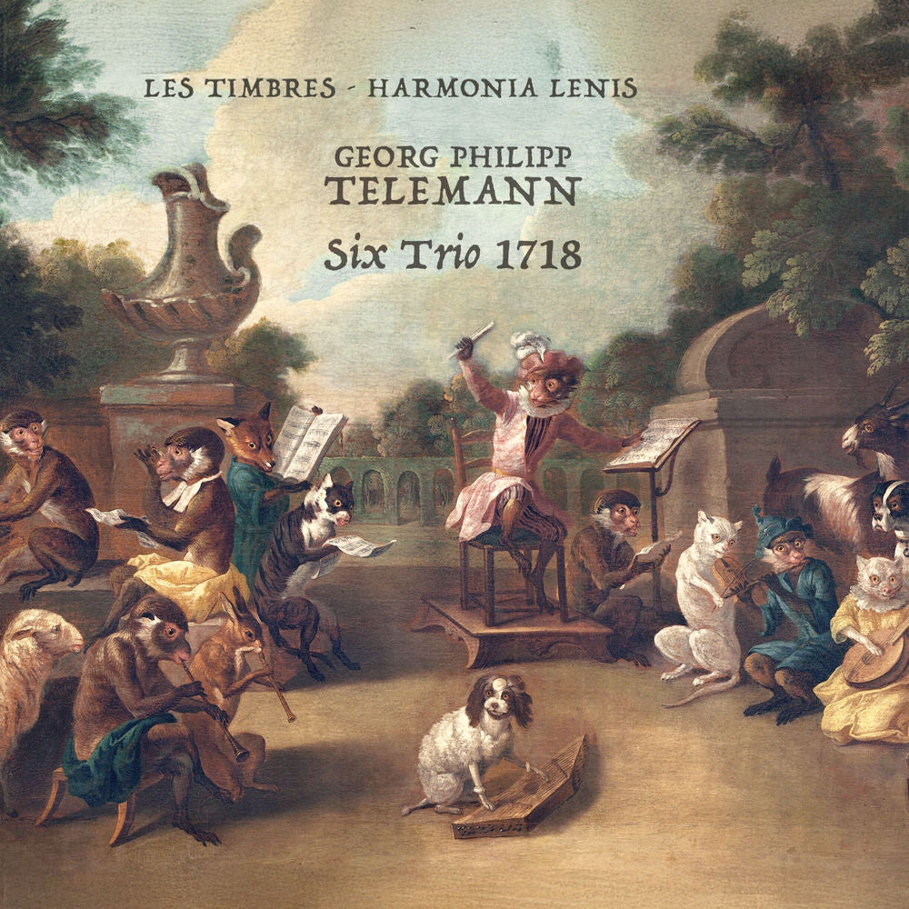 Telemann: Six Trios 1718 cover