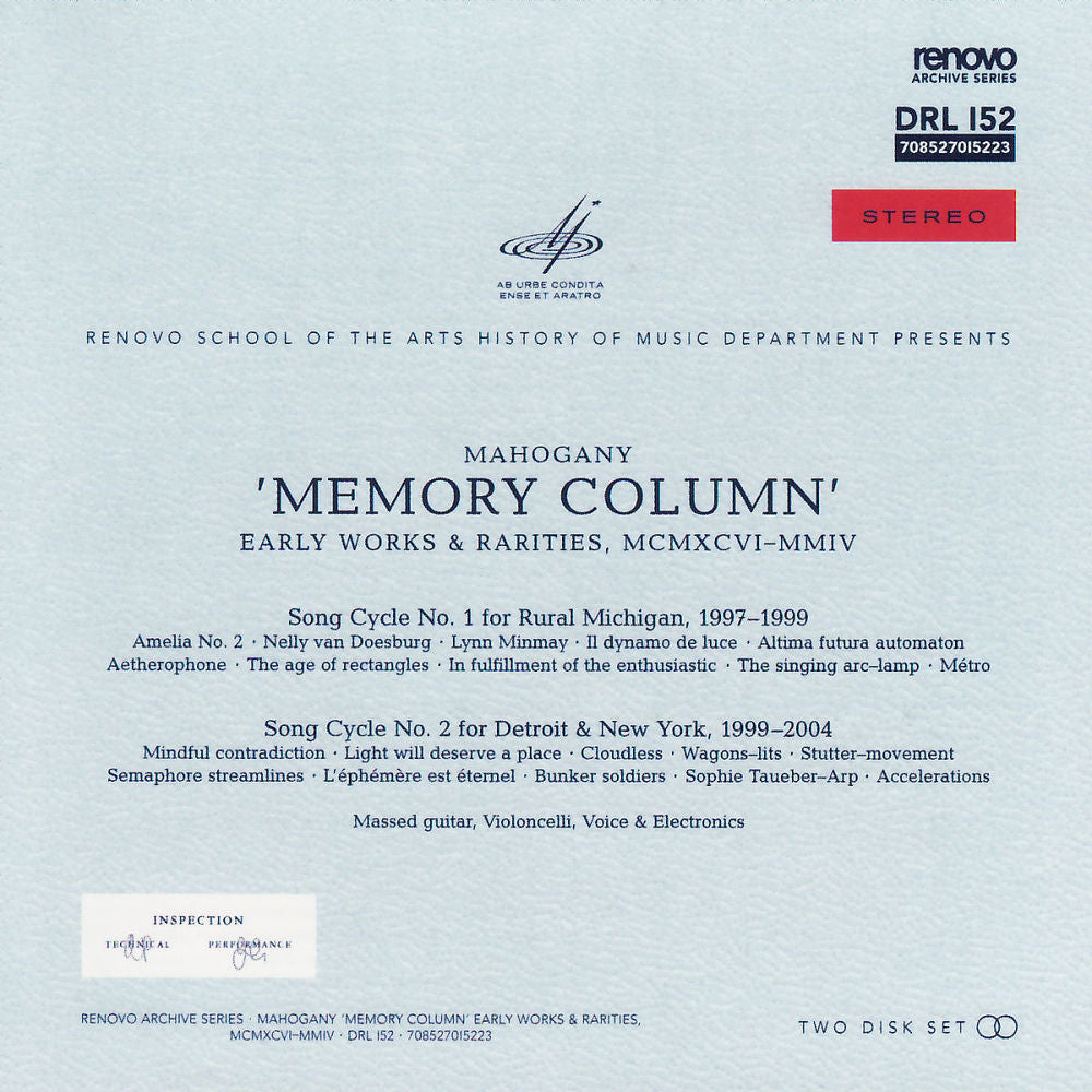 Memory Column cover