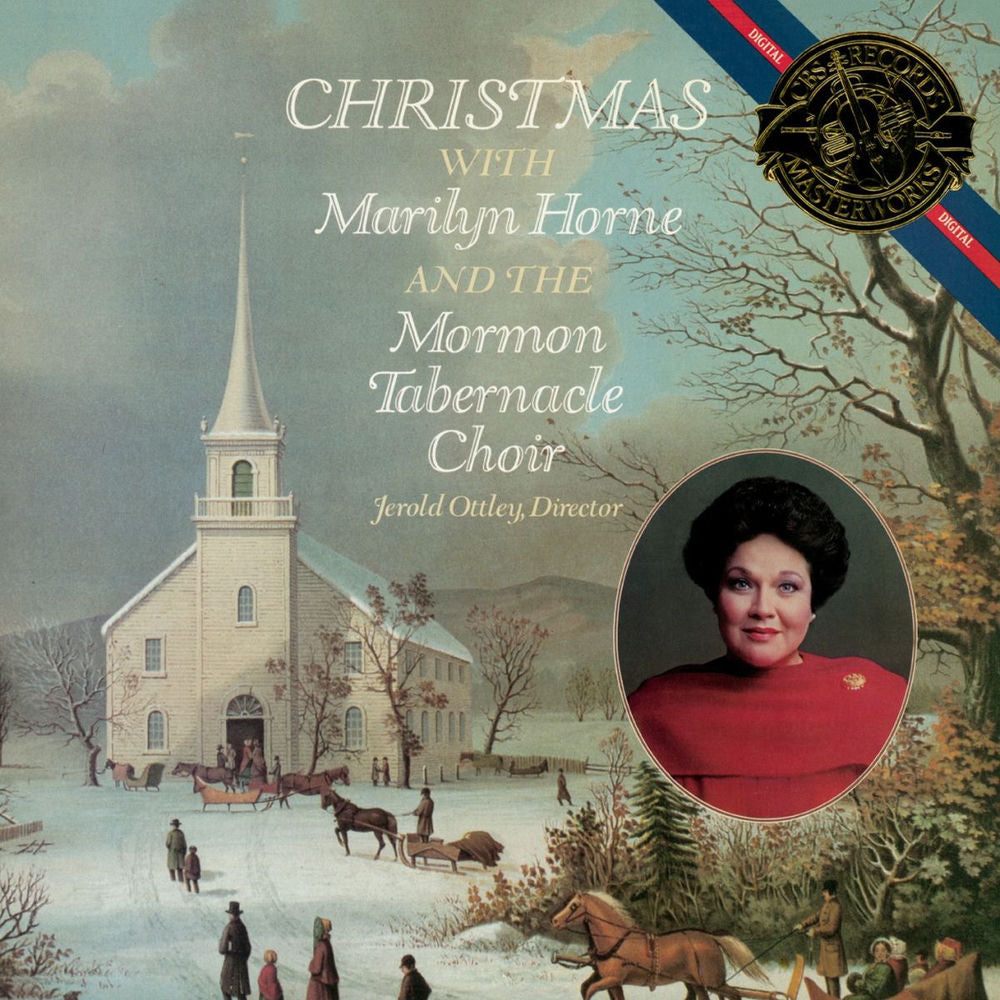 Christmas With Marilyn Horne and the Mormon Tabernacle Choir cover
