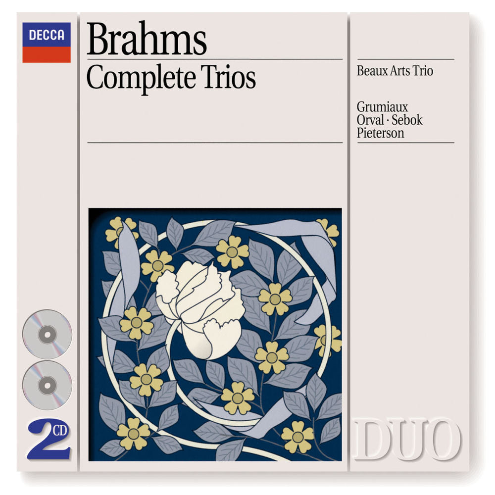 Brahms: Complete Trios cover