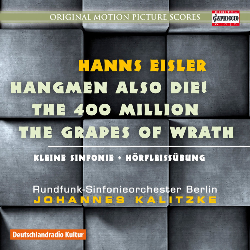 Hanns Eisler: Film Music cover