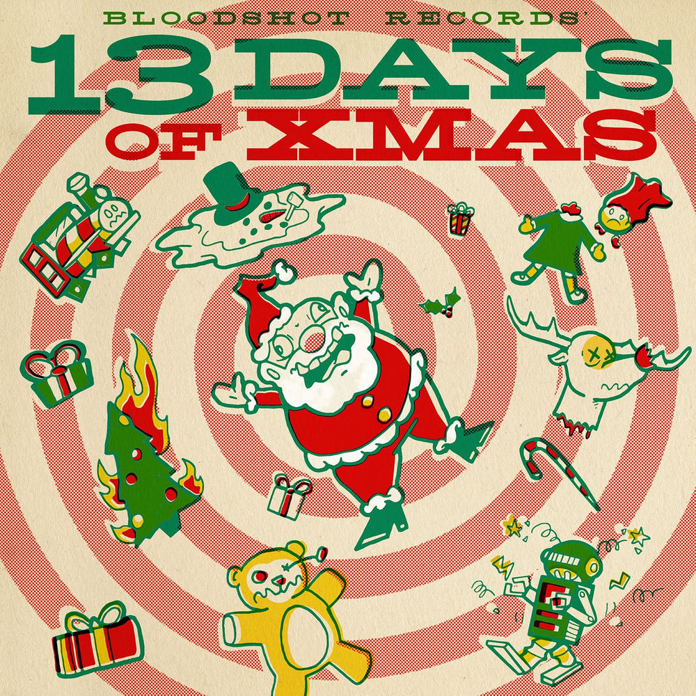 BLOODSHOT RECORDS' 13 DAYS OF XMAS / VARIOUS cover