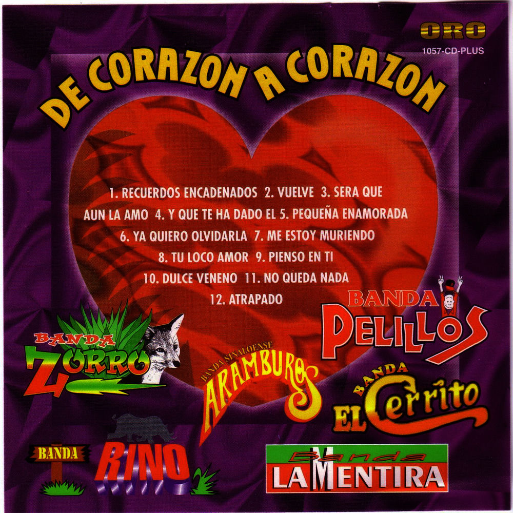 De Corazon a Corazon cover