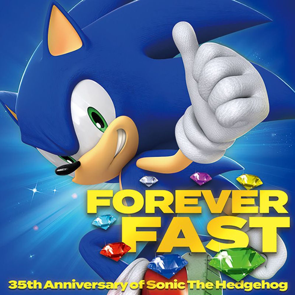 Sonic The Hedgehog: Forever Fast - 35th Anniversary Of Sonic The Hedgehog cover