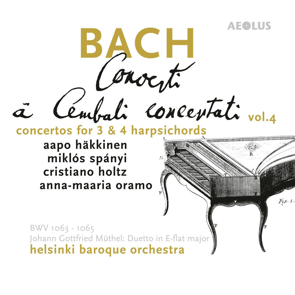Four Harpsichord Concertos cover