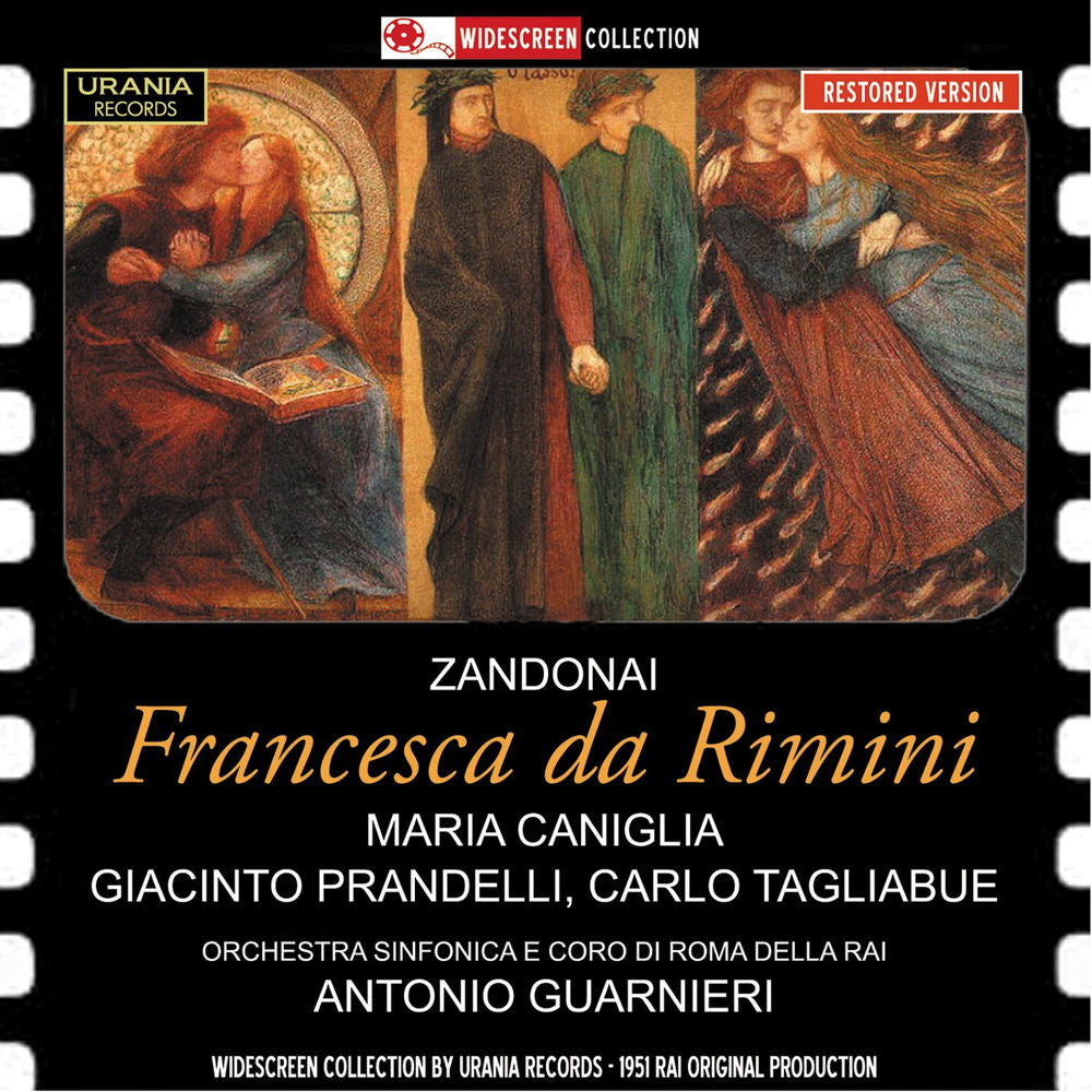 Riccardo Zandonai: Francesca da Rimini cover