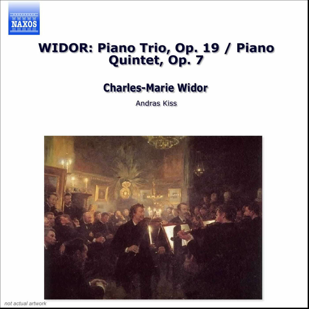 Widor: Piano Trio; Piano Quintet cover