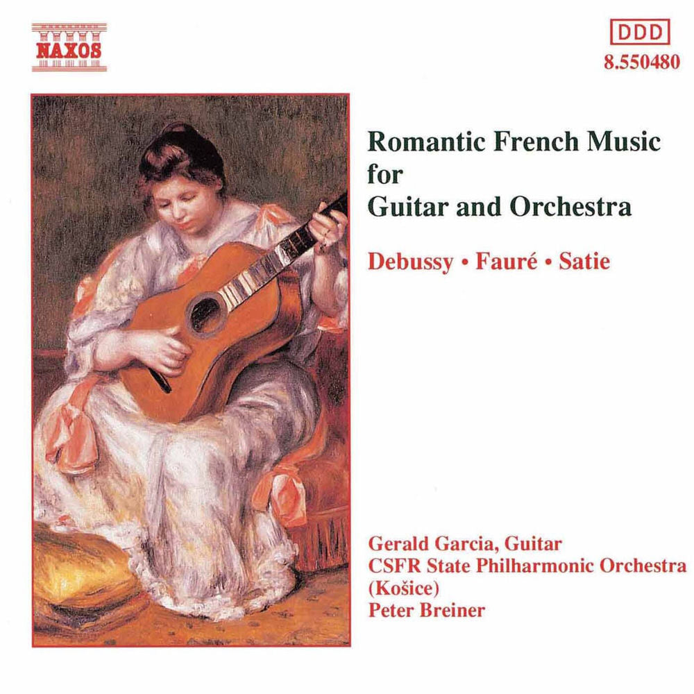 Romantic French Music for Guitar and Orchestra cover