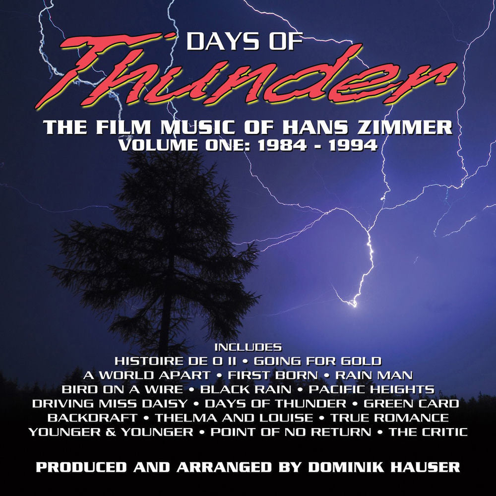 Days Of Thunder: The Film Music Of Hans Zimmer Vol. 1 (1984-1994) cover