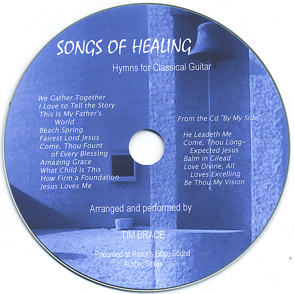 Songs of Healing: Hymns for Classical Guitar cover