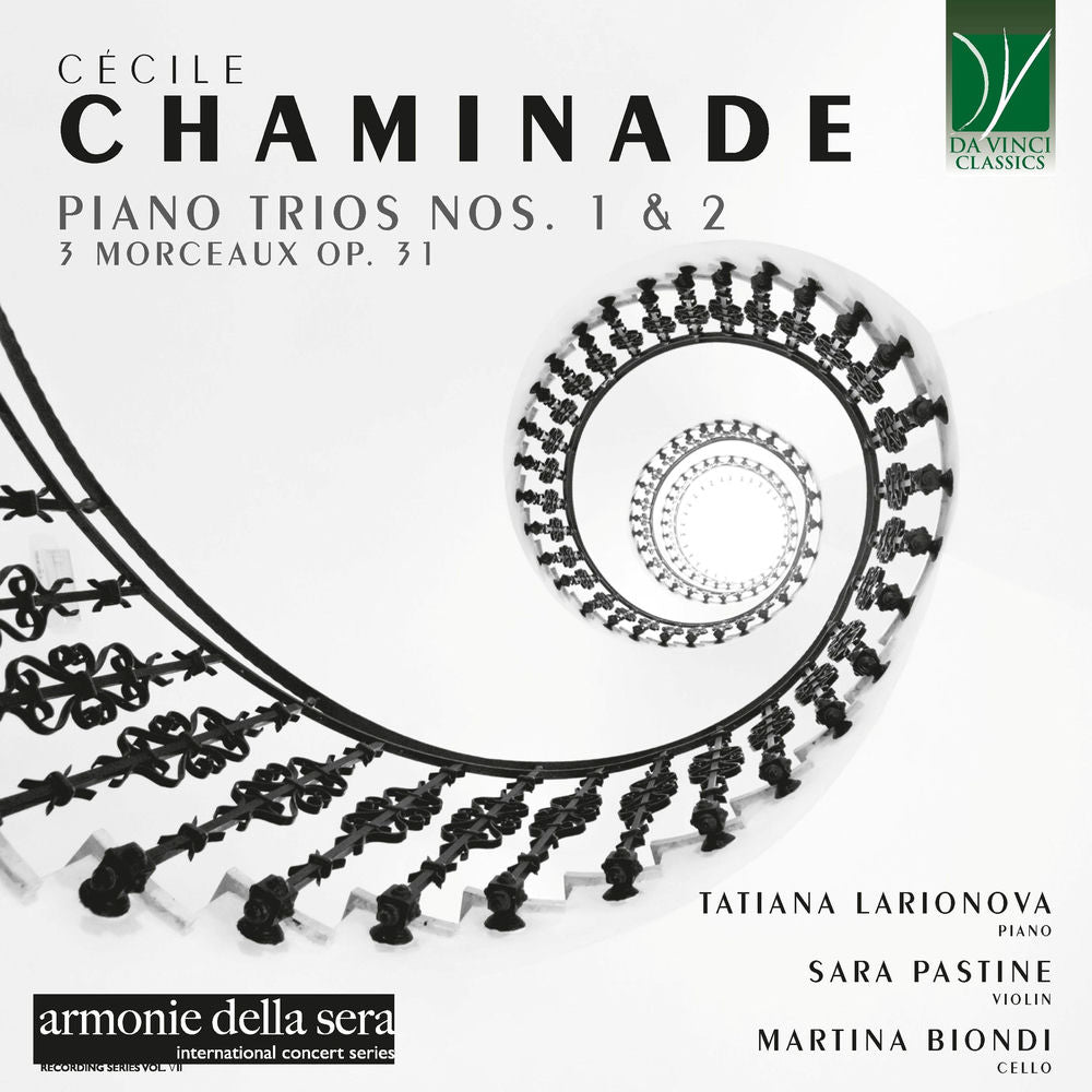 Chaminade: Piano Trios Nos. 1 & 2, 3 Morceaux Op. 31 cover