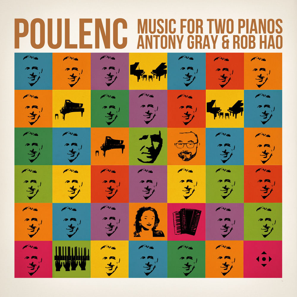 Poulenc: Music for Two Pianos cover