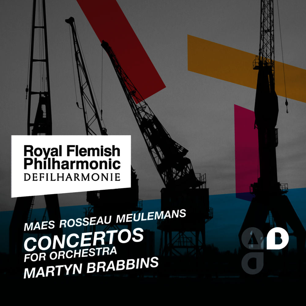 Maes / Rosseau / Meulemans: Concertos for Orchestra cover