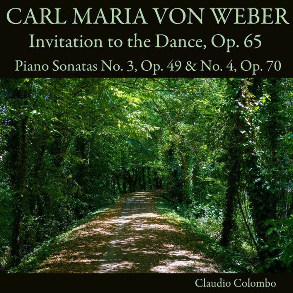 Weber: Piano Sonatas 3 & 4 cover