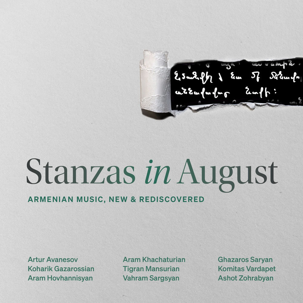 Stanzas in August - Armenian Music, New and Rediscovered cover