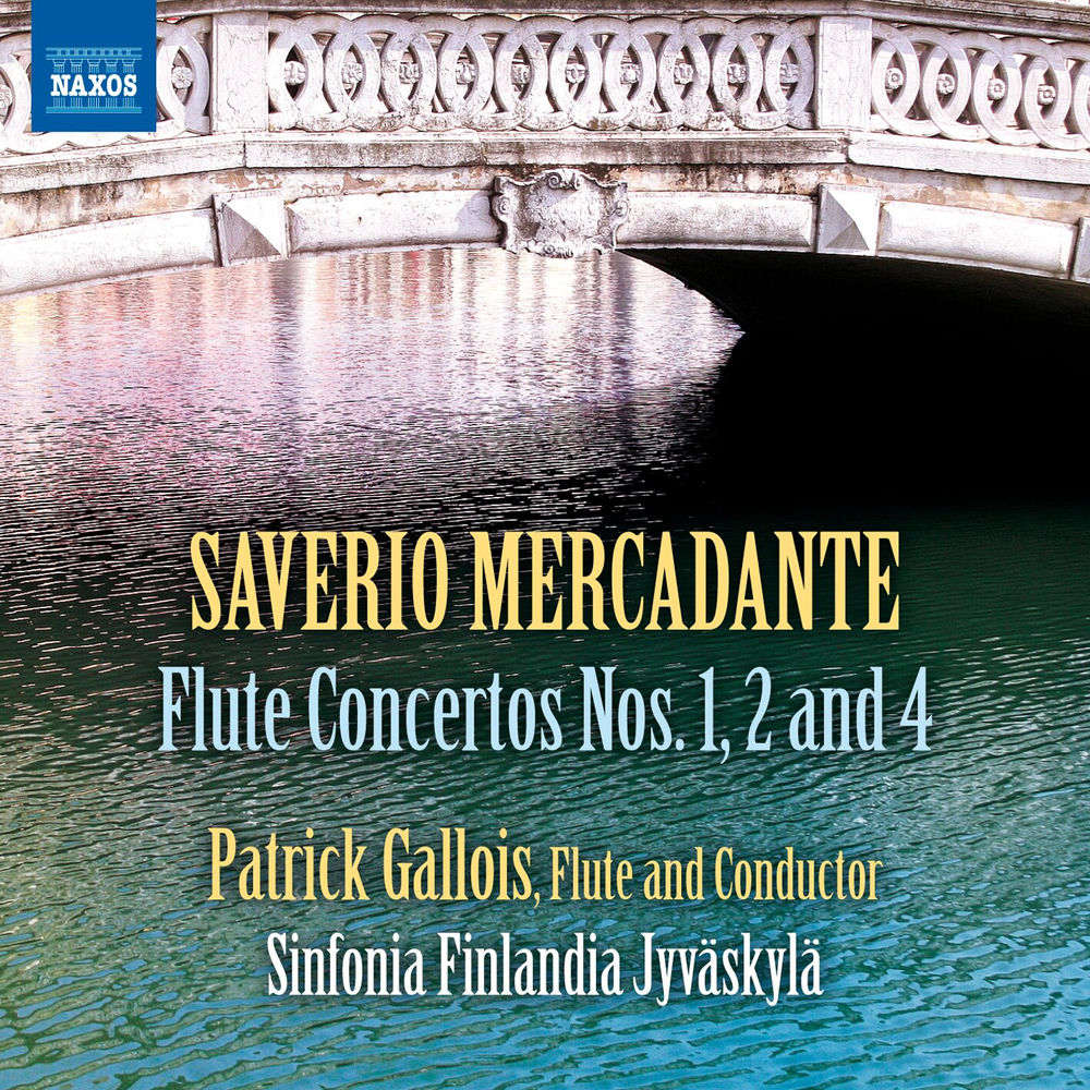 Mercadante: Flute Concertos Nos. 1, 2 and 4 cover