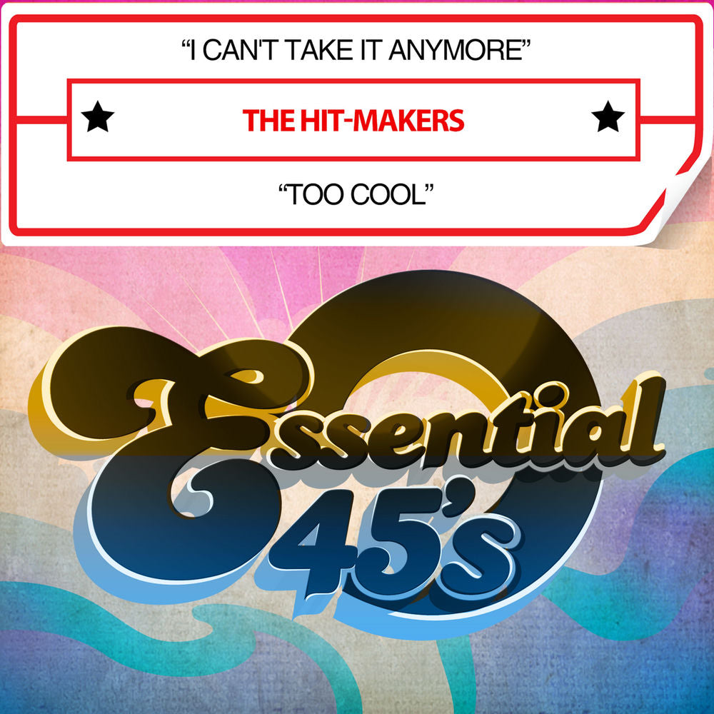 I Can't Take It Anymore / Too Cool (digital 45) cover