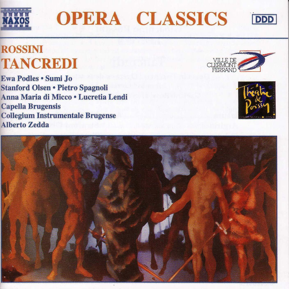 Rossini - Tancredi / Podles, Jo, Olsen, Spagnoli, di Micco, Lendi, Zedda cover