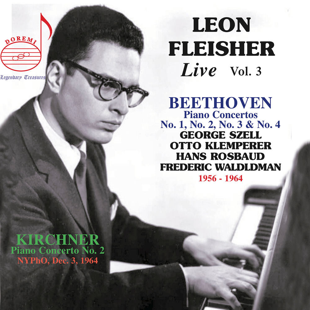 Leon Fleisher Live 1 cover