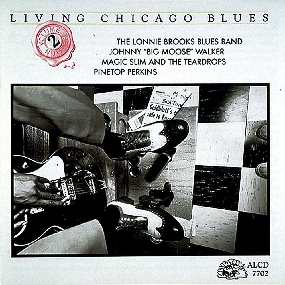 Living Chicago Blues 2 cover