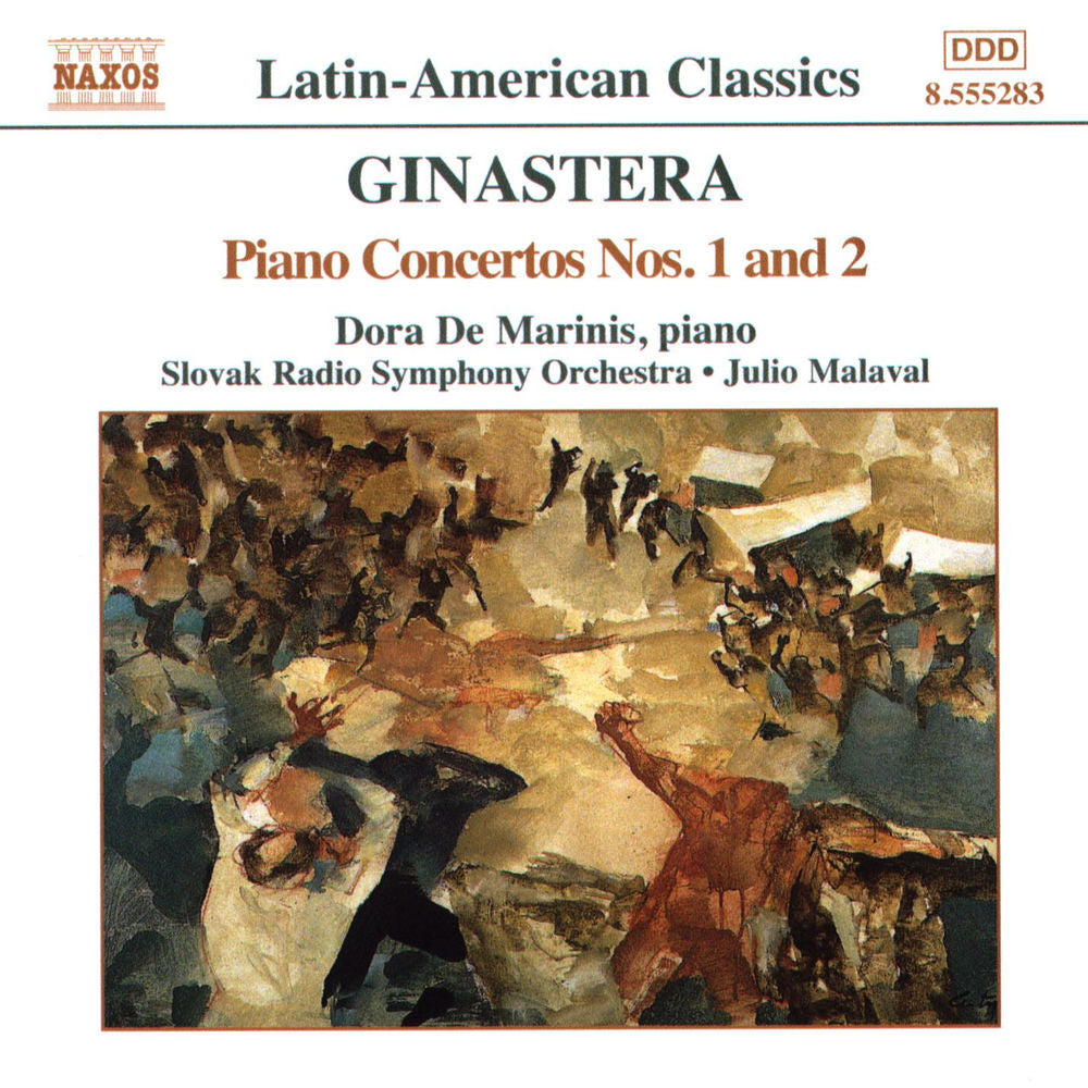 Ginastera: Piano Concertos Nos. 1 & 2 cover