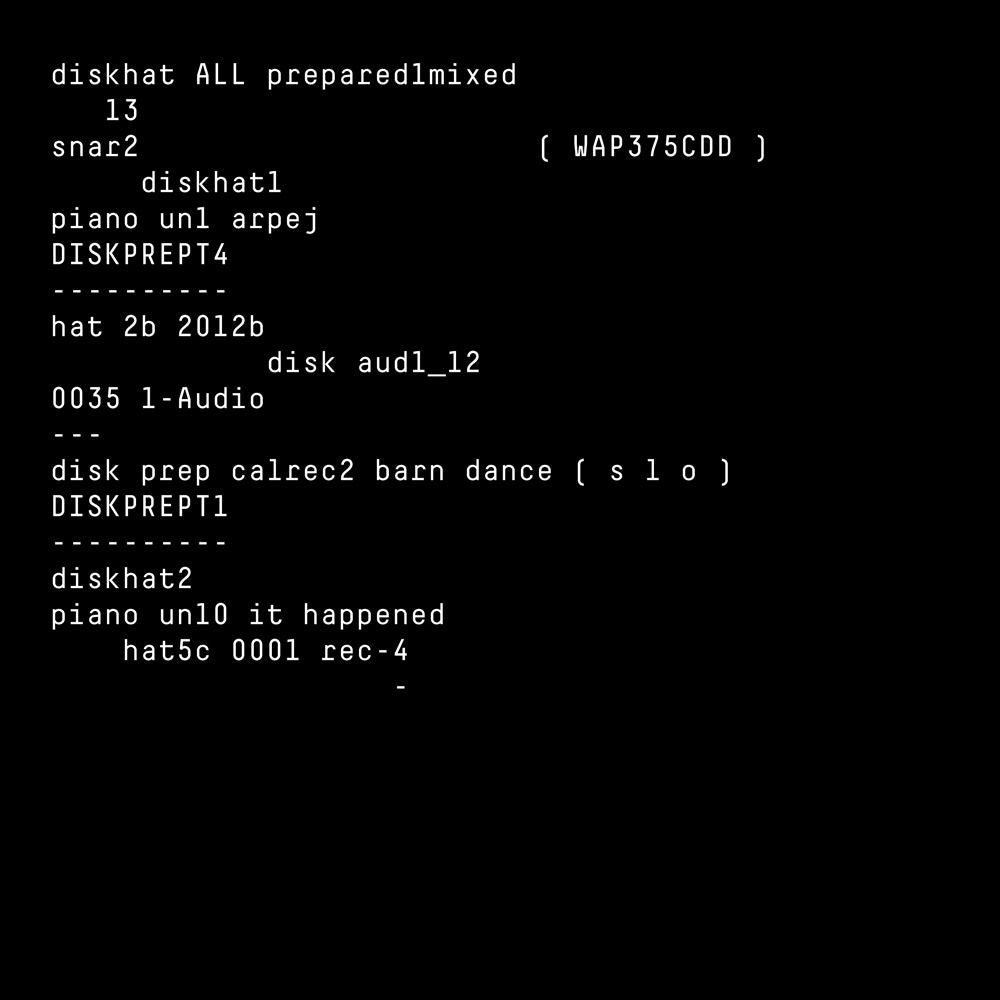 Computer Controlled Acoustic Instruments pt 2 EP cover