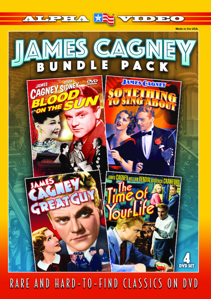 Cagney Bundle Pack: Blood on Sun / Something to Sing About / Great Guy / Time of Your Life (4-DVD)