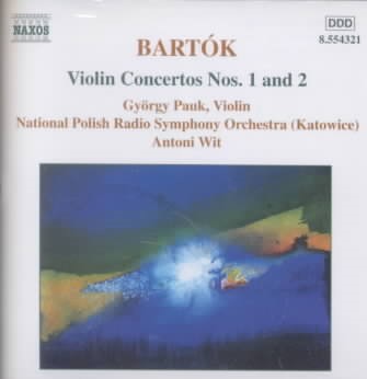 Bartók: Violin Concertos Nos. 1 & 2
