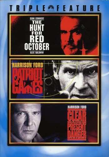Jack Ryan 3 Pack (The Hunt for Red October / Patriot Games / Clear and Present Danger)