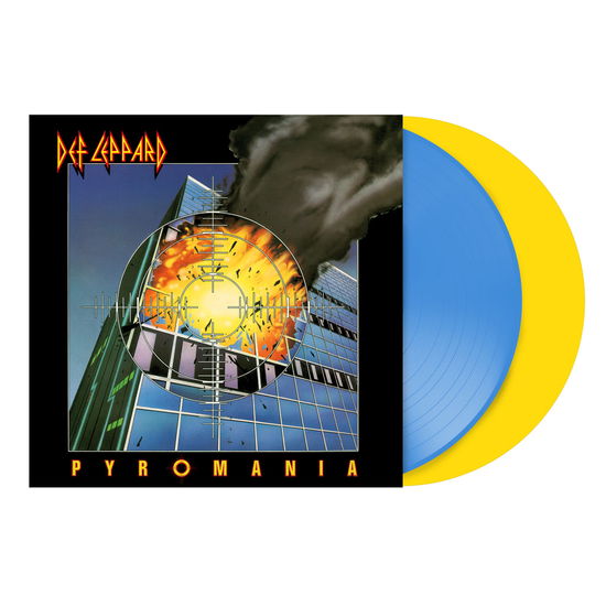 Pyromania: 40th Anniversary - Limited Blue & Yellow Colored Vinyl