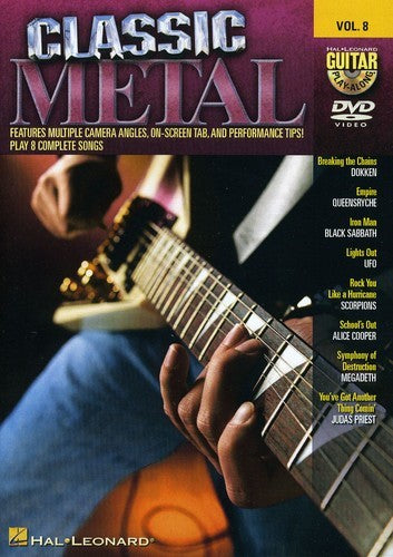 Classic Metal Guitar Play-Along DVD Volume 8
