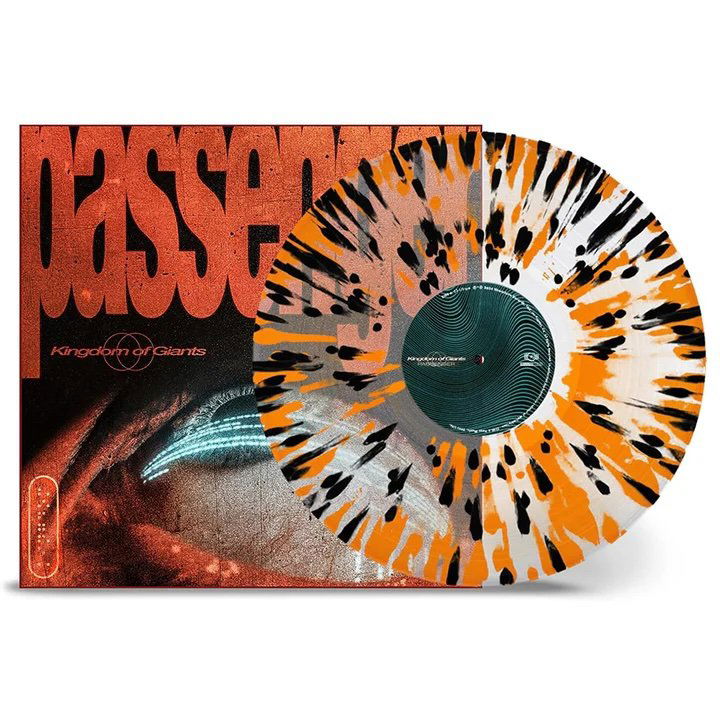 Passenger - Clear Orange Black Splatter