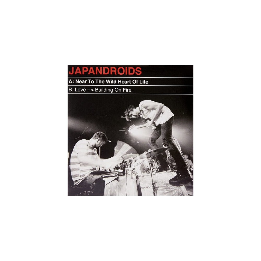 JAPANDROIDS - NEAR TO THE WILD HEART ... : RED VINYL