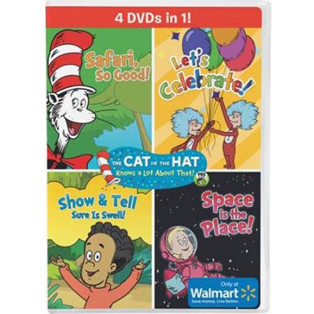 The Cat In The Hat Knows A Lot About That!: Cat In The Hat 4 In 1