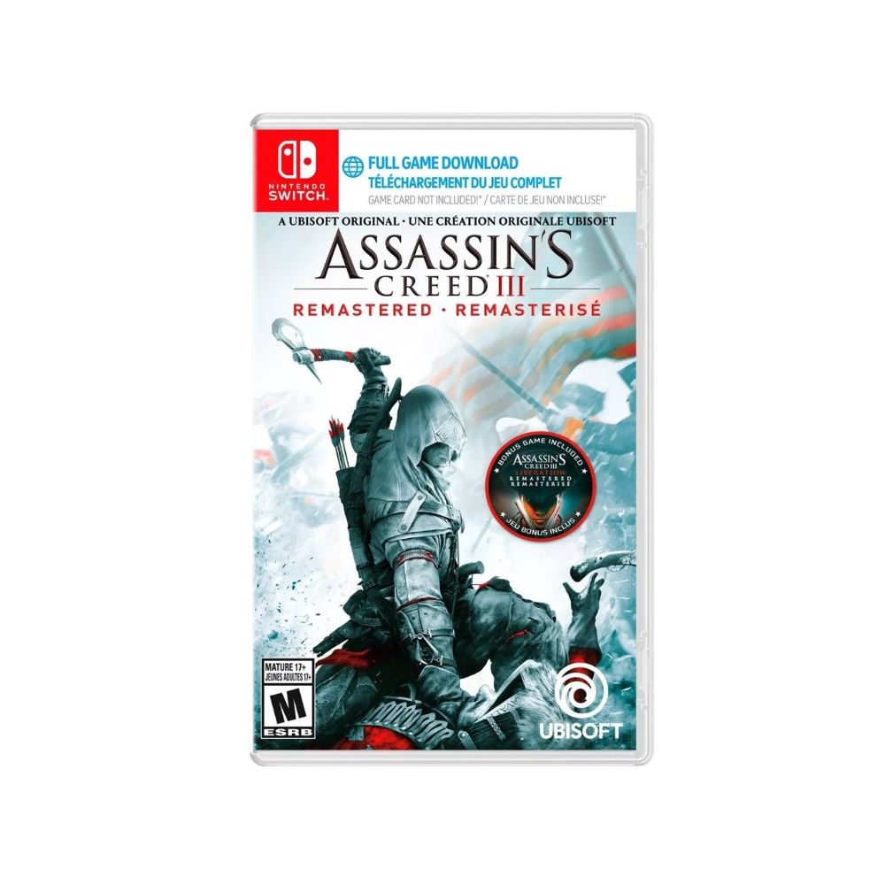 Nsw Assassins Creed 3 Rem Cib