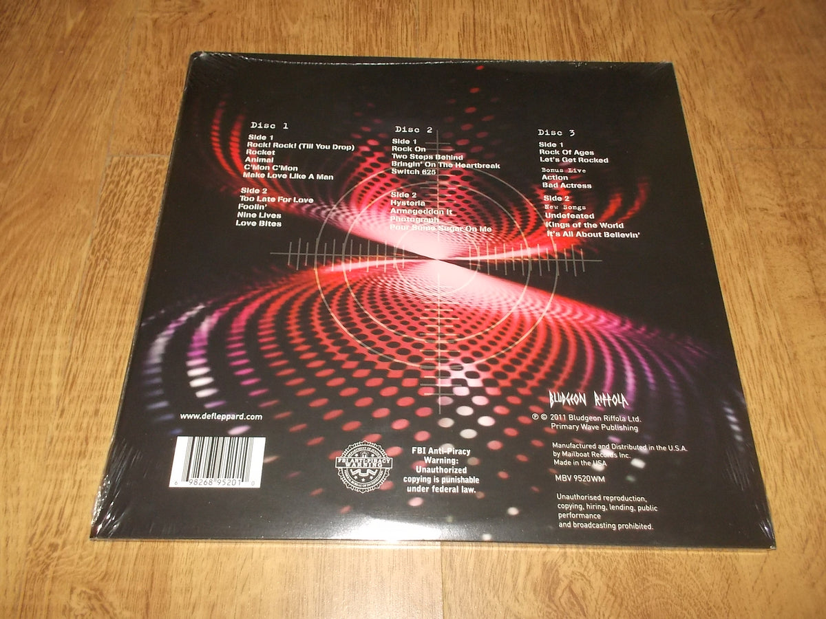 Def Leppard Mirror Ball (Limited Edition, Clear Vi