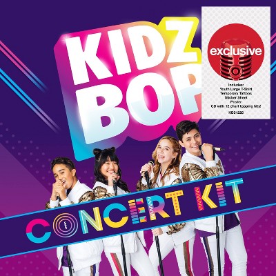 Kids Bop Concert Kit / Various - Boxset with CD, Poster, Stickers & Temporary Tattoos