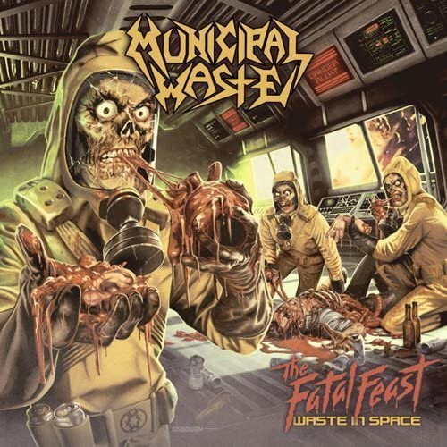 The Fatal Feast - Orange & Yellow Splatter