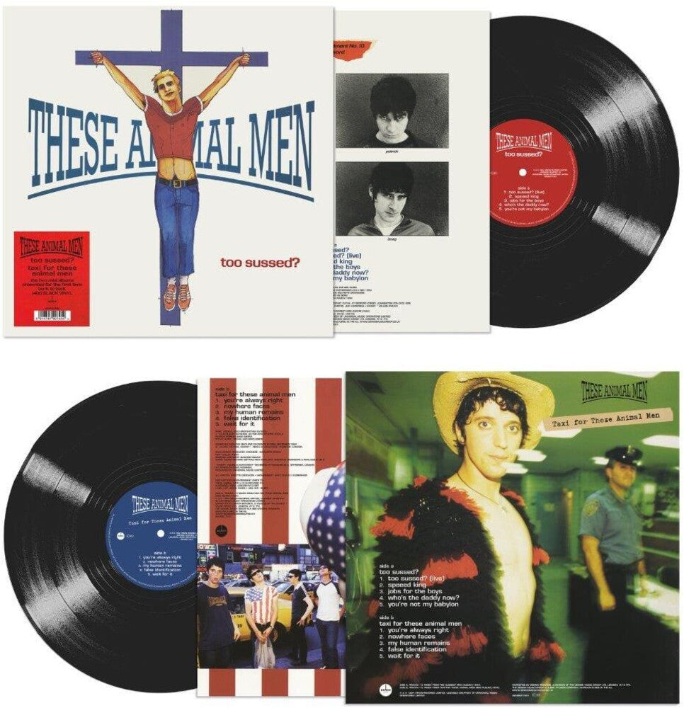 Too Sussed / Taxi For These Animal Men - 140-Gram Black Vinyl