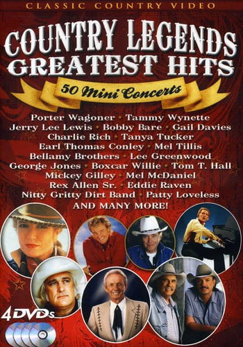 Country Legends: Greatest Hits - 50 Mini Concerts