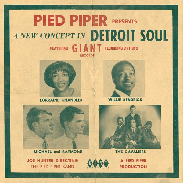 Pied Piper Presents a New Concept in Detroit Sound cover